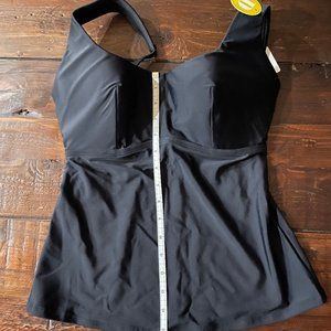 Lole tankini swim top only size D cup XS NWT